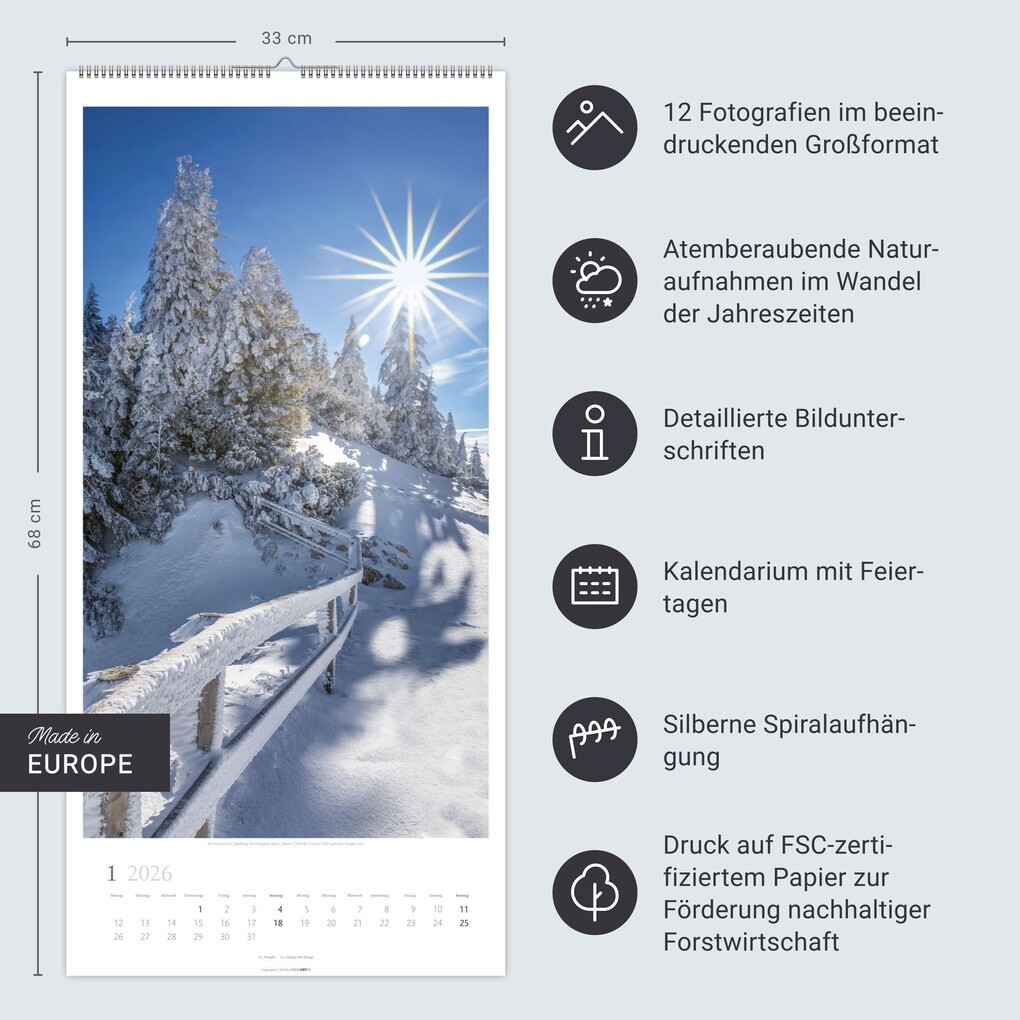 Weitere Ansicht: Im Wald Kalender 2026