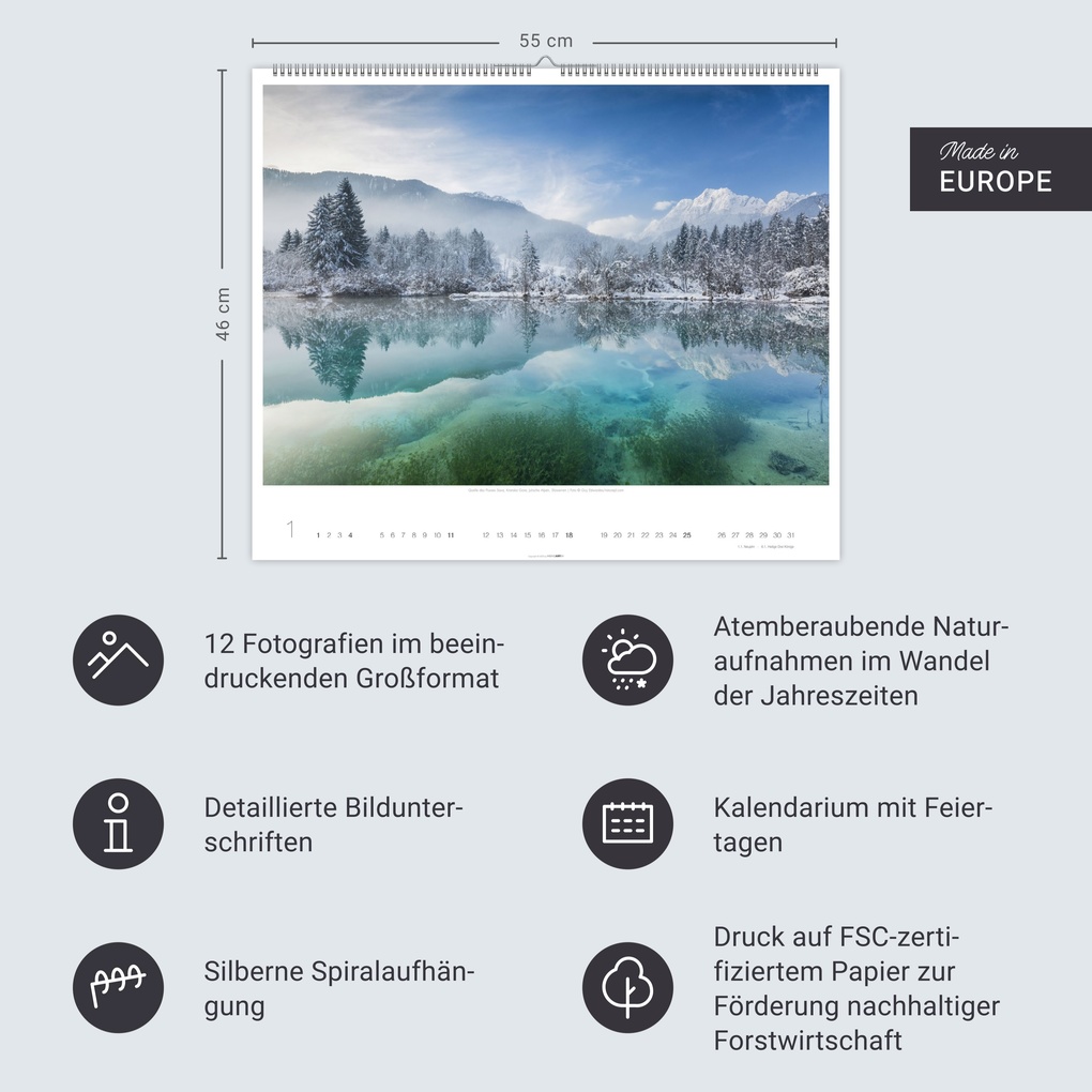 Weitere Ansicht: Magische Landschaften 2026