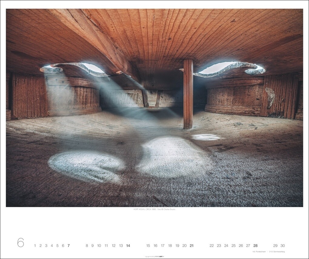 Weitere Ansicht: Architecture in Music Kalender 2026 - Musikinstrumente von innen