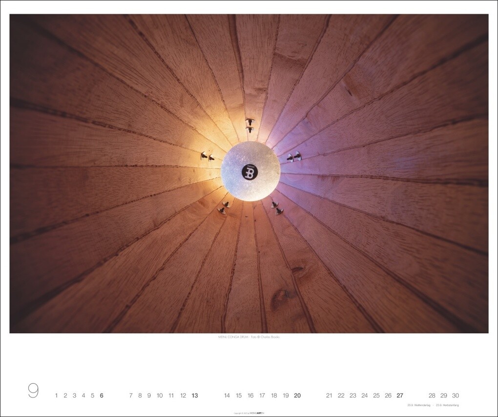 Weitere Ansicht: Architecture in Music Kalender 2026 - Musikinstrumente von innen