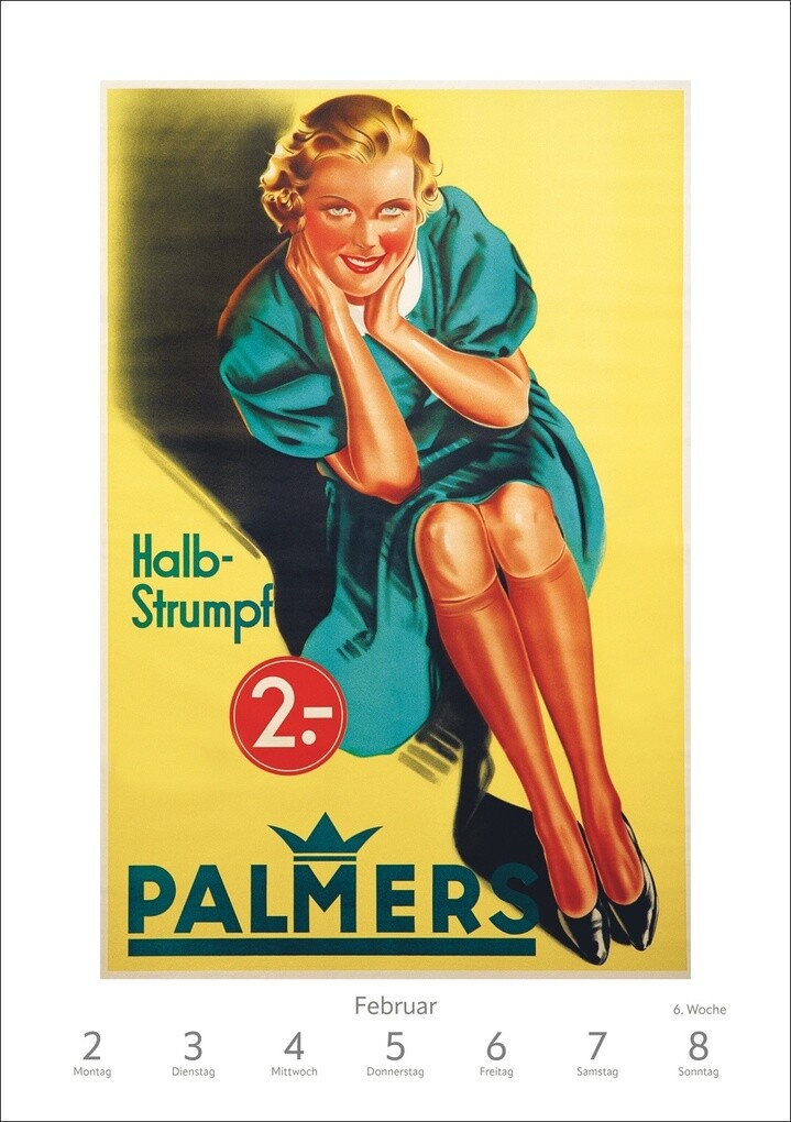 Weitere Ansicht: Alles Reklame! Wochen-Kulturkalender 2026 - 53 nostalgische Werbeplakate