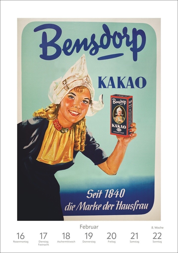 Weitere Ansicht: Alles Reklame! Wochen-Kulturkalender 2026 - 53 nostalgische Werbeplakate