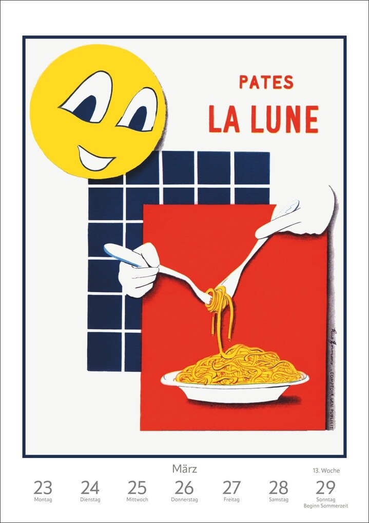Weitere Ansicht: Alles Reklame! Wochen-Kulturkalender 2026 - 53 nostalgische Werbeplakate