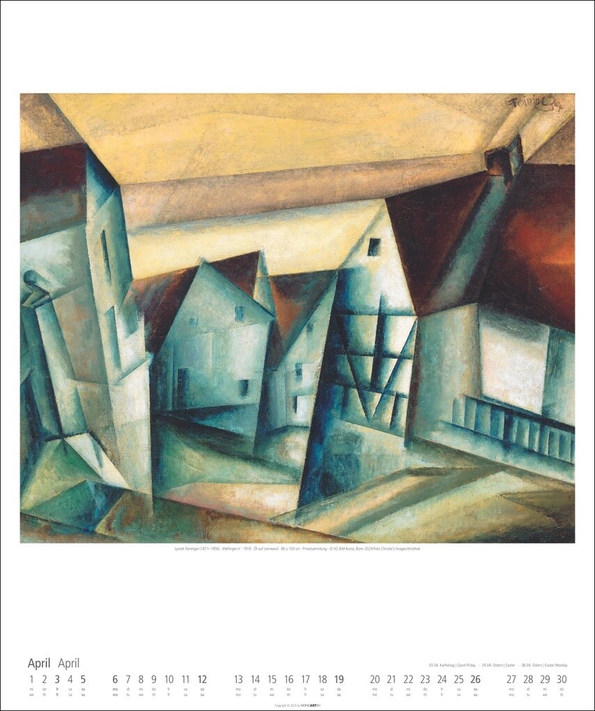 Weitere Ansicht: Lyonel Feininger Kalender 2026 | Lyonel Feininger