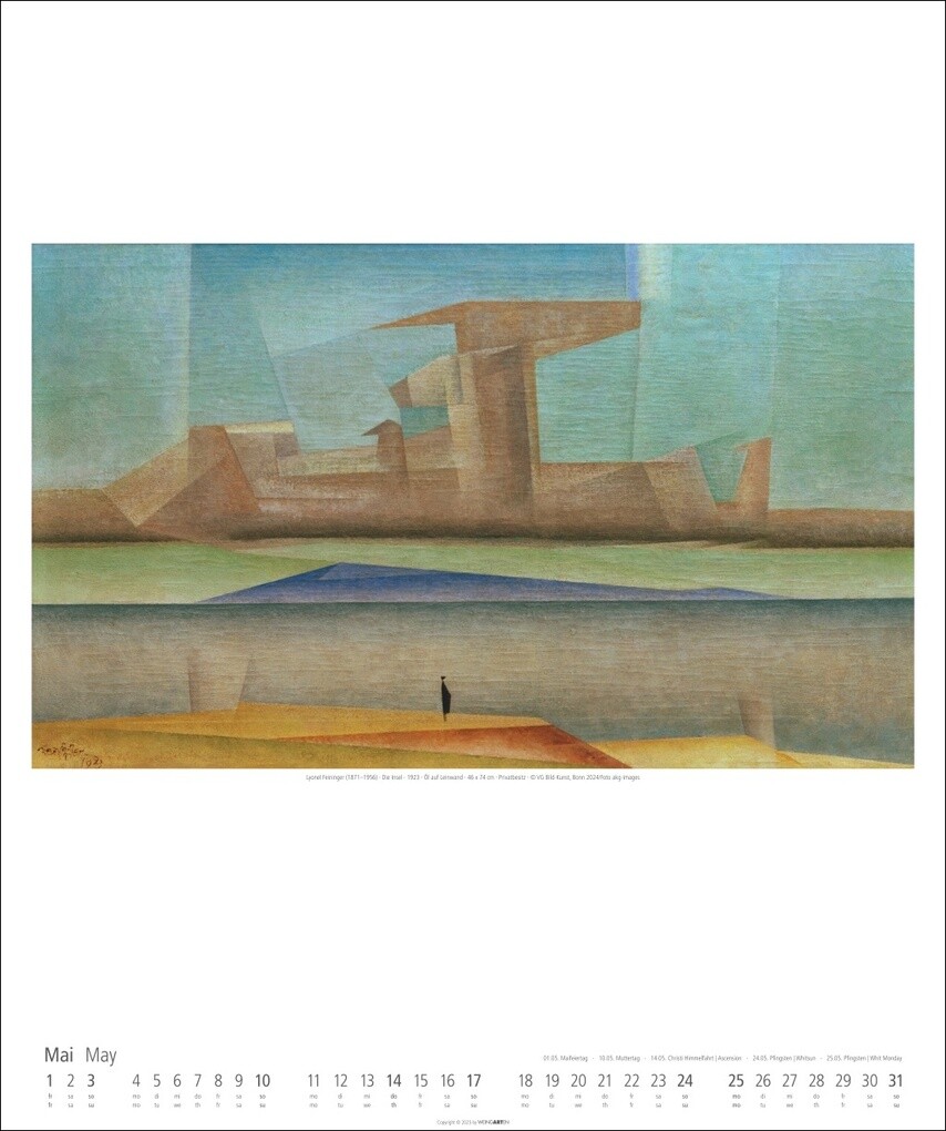 Weitere Ansicht: Lyonel Feininger Kalender 2026 | Lyonel Feininger