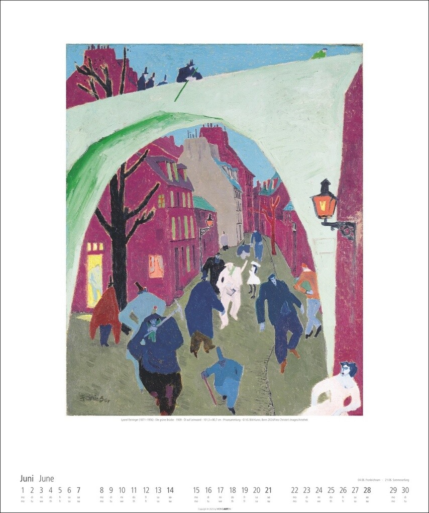 Weitere Ansicht: Lyonel Feininger Kalender 2026 | Lyonel Feininger