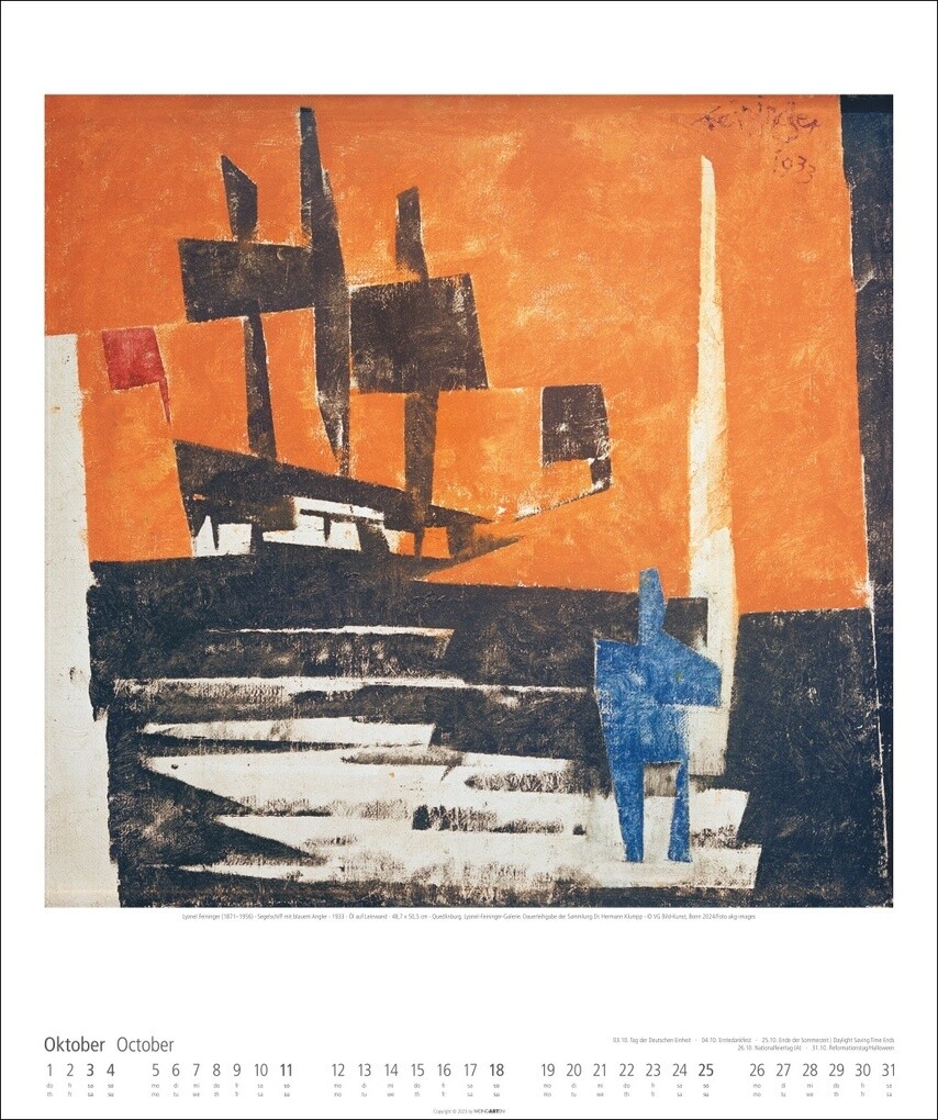 Weitere Ansicht: Lyonel Feininger Kalender 2026 | Lyonel Feininger