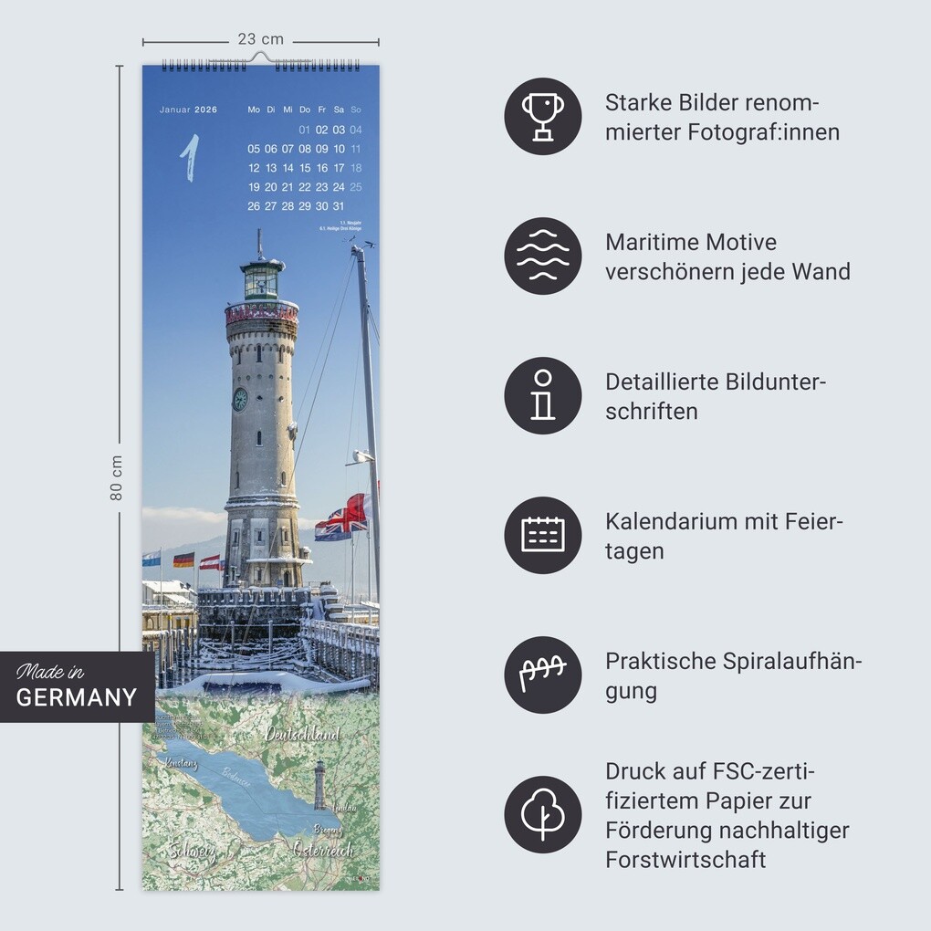 Weitere Ansicht: LongEiland Kalender 2026