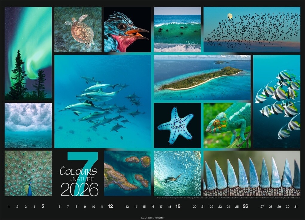 Weitere Ansicht: Colours of Nature Kalender 2026