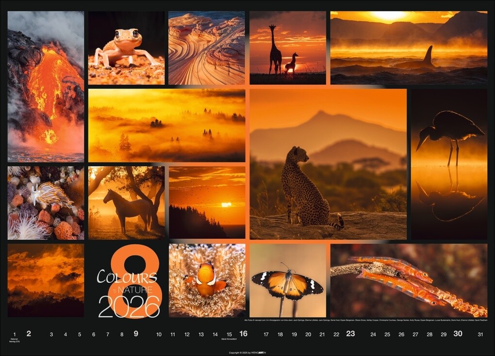 Weitere Ansicht: Colours of Nature Kalender 2026
