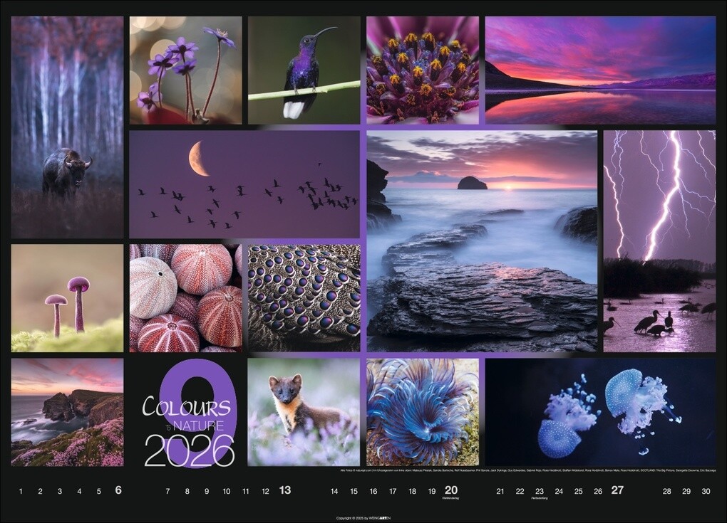Weitere Ansicht: Colours of Nature Kalender 2026