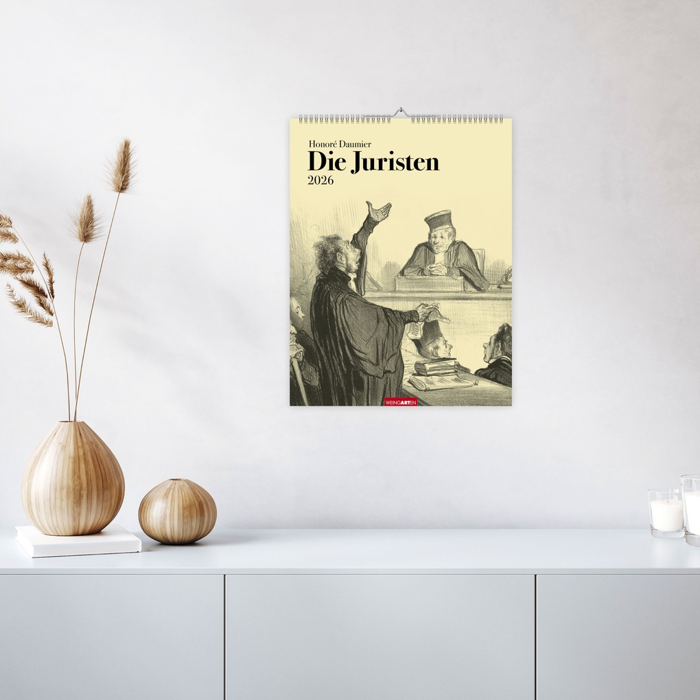 Weitere Ansicht: Honoré Daumier: Die Juristen Kalender 2026