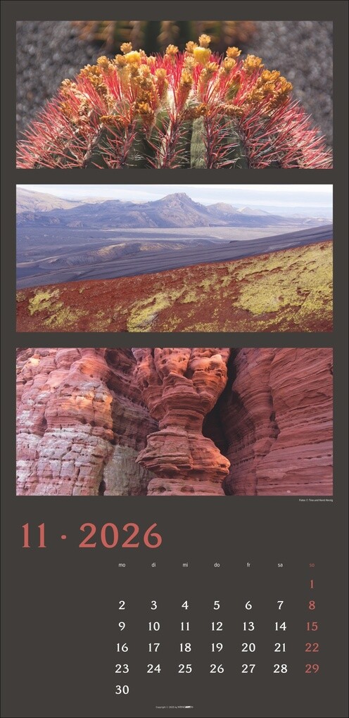 Weitere Ansicht: Die Farben der Natur Kalender 2026