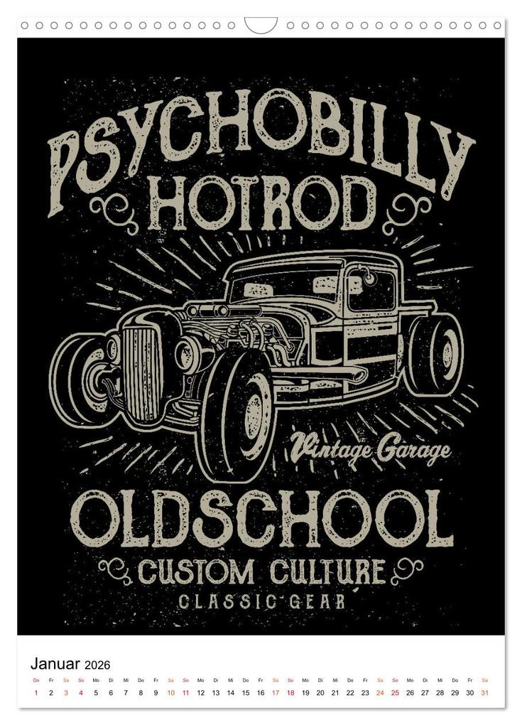 Weitere Ansicht: Automobile - nostalgische Poster (Wandkalender 2026 DIN A3 hoch), CALVENDO Monatskalender | Peter Roder, Calvendo