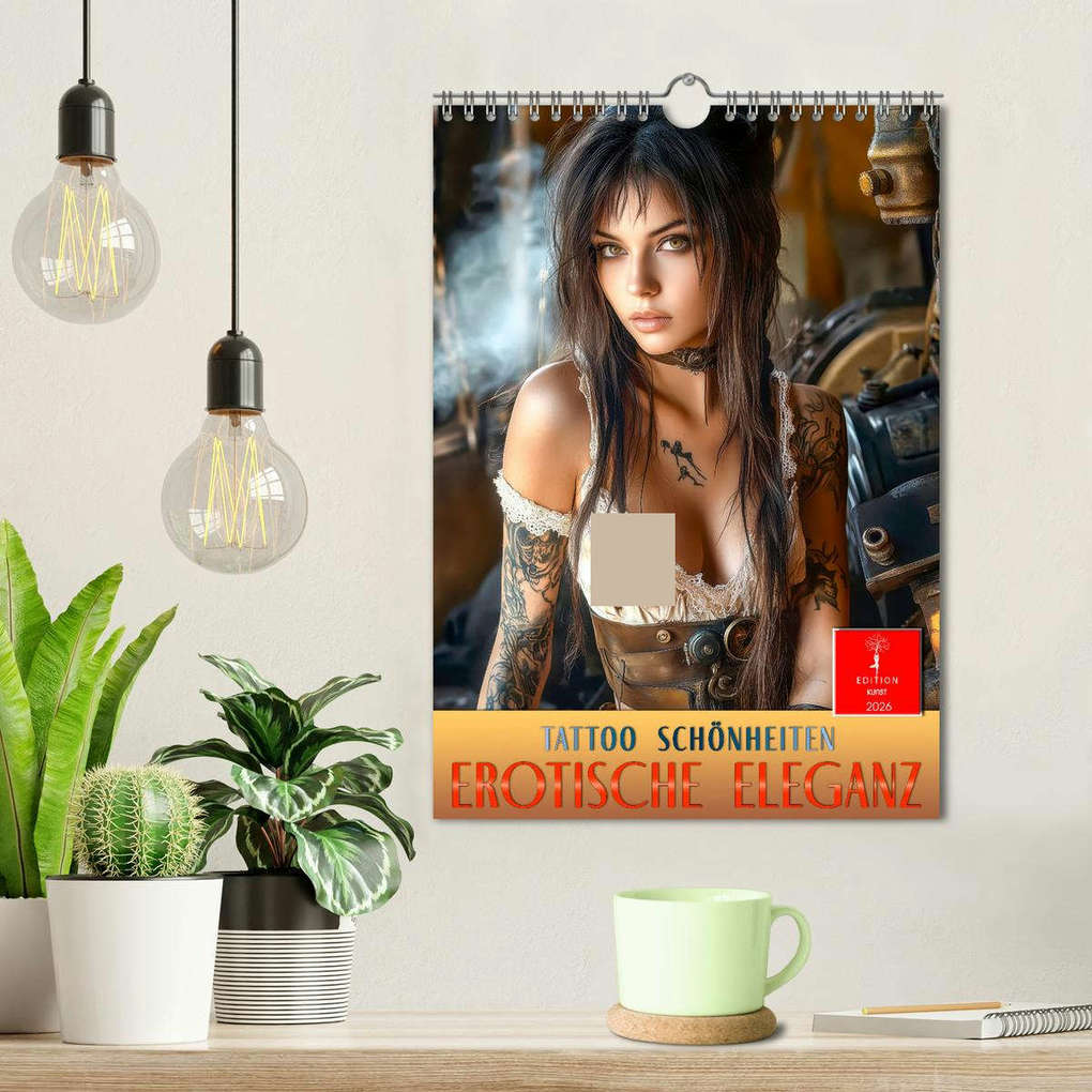 Weitere Ansicht: Tattoo Schönheiten - erotische Eleganz (Wandkalender 2026 DIN A4 hoch), CALVENDO Monatskalender | Peter Roder, Calvendo