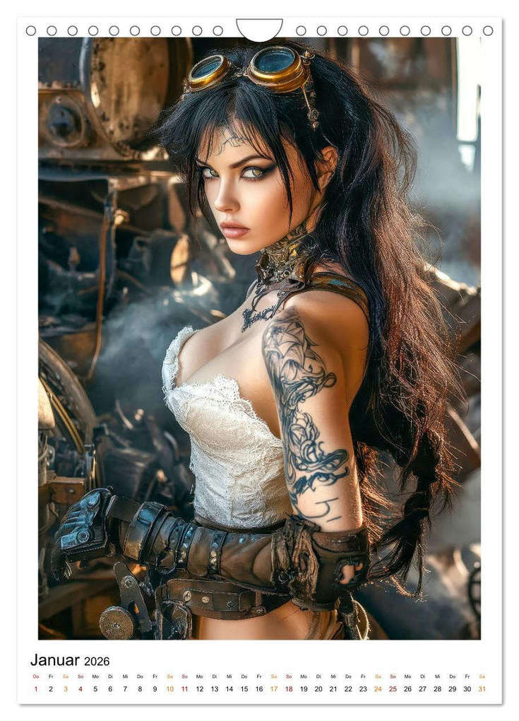 Weitere Ansicht: Tattoo Schönheiten - erotische Eleganz (Wandkalender 2026 DIN A4 hoch), CALVENDO Monatskalender | Peter Roder, Calvendo