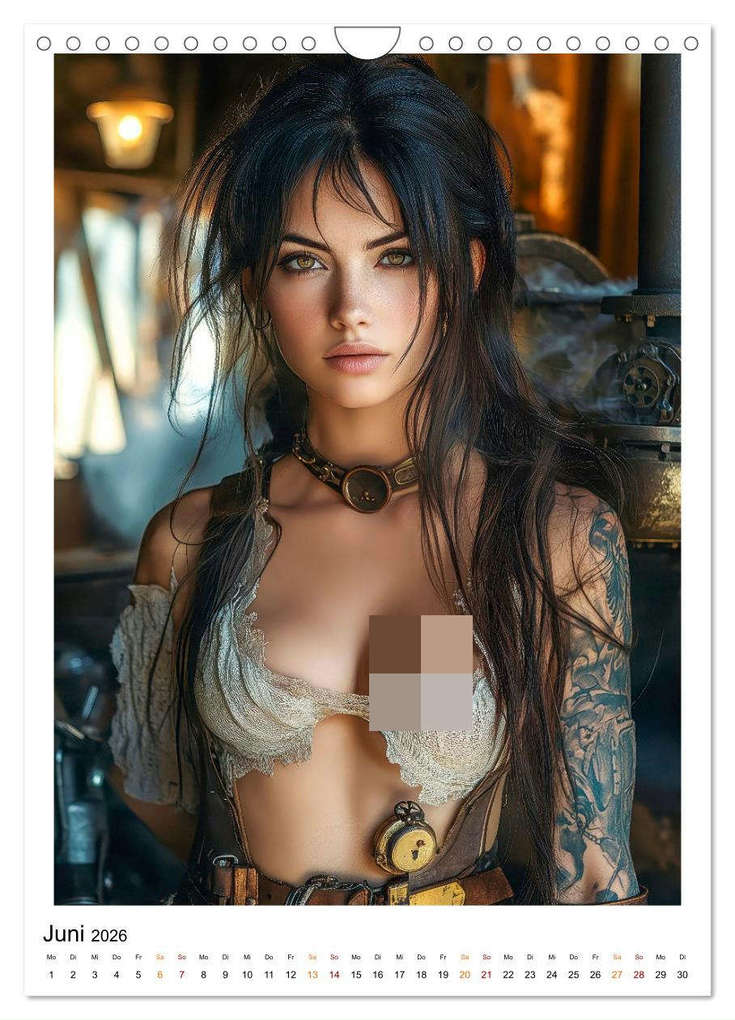 Weitere Ansicht: Tattoo Schönheiten - erotische Eleganz (Wandkalender 2026 DIN A4 hoch), CALVENDO Monatskalender | Peter Roder, Calvendo