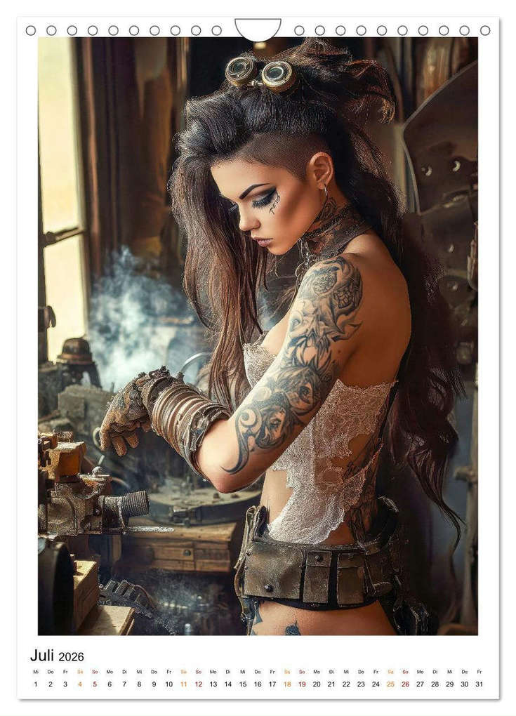 Weitere Ansicht: Tattoo Schönheiten - erotische Eleganz (Wandkalender 2026 DIN A4 hoch), CALVENDO Monatskalender | Peter Roder, Calvendo