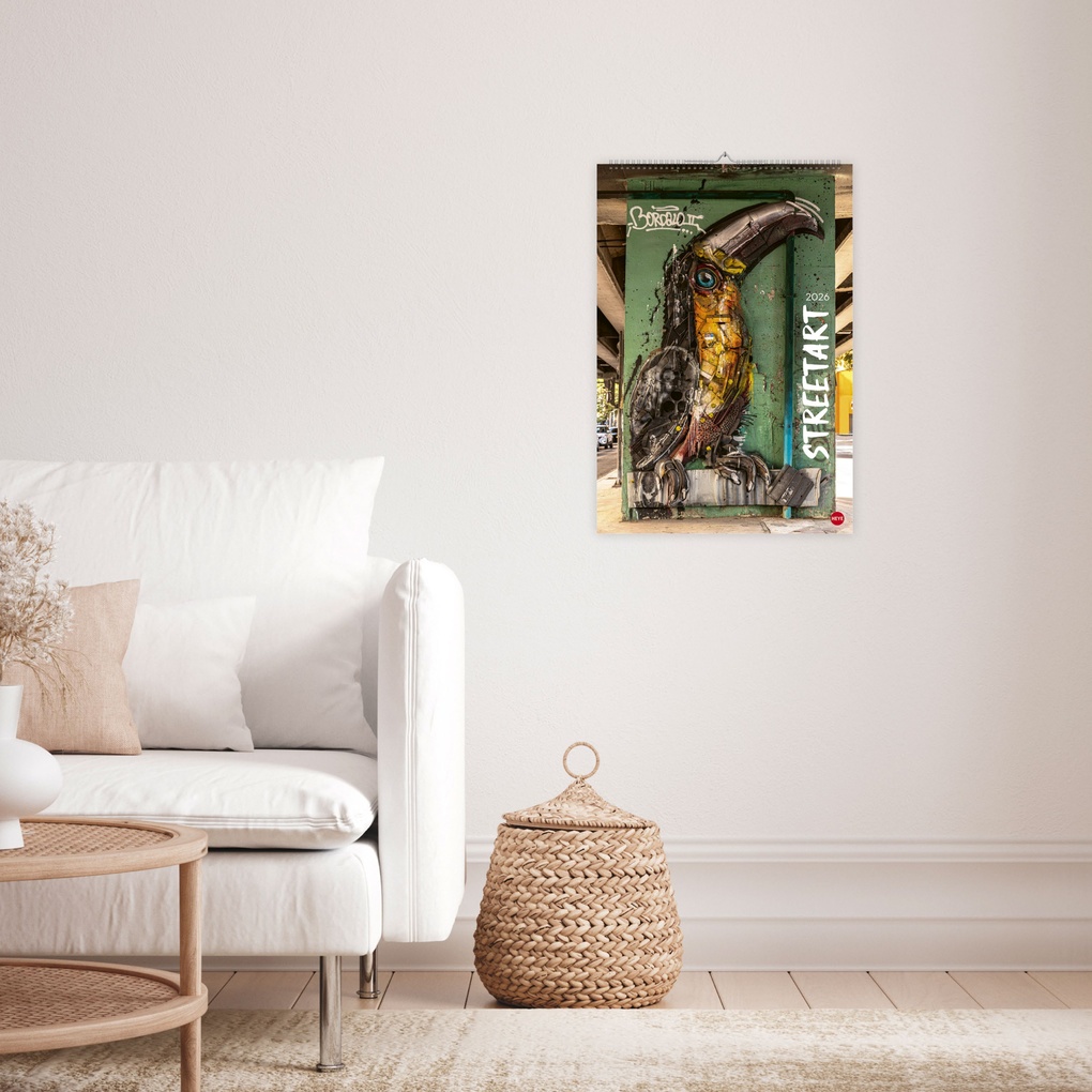 Weitere Ansicht: Streetart Posterkalender 2026
