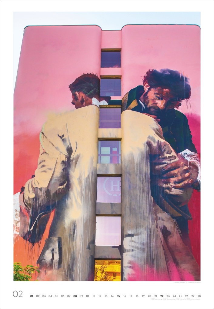 Weitere Ansicht: Streetart Posterkalender 2026