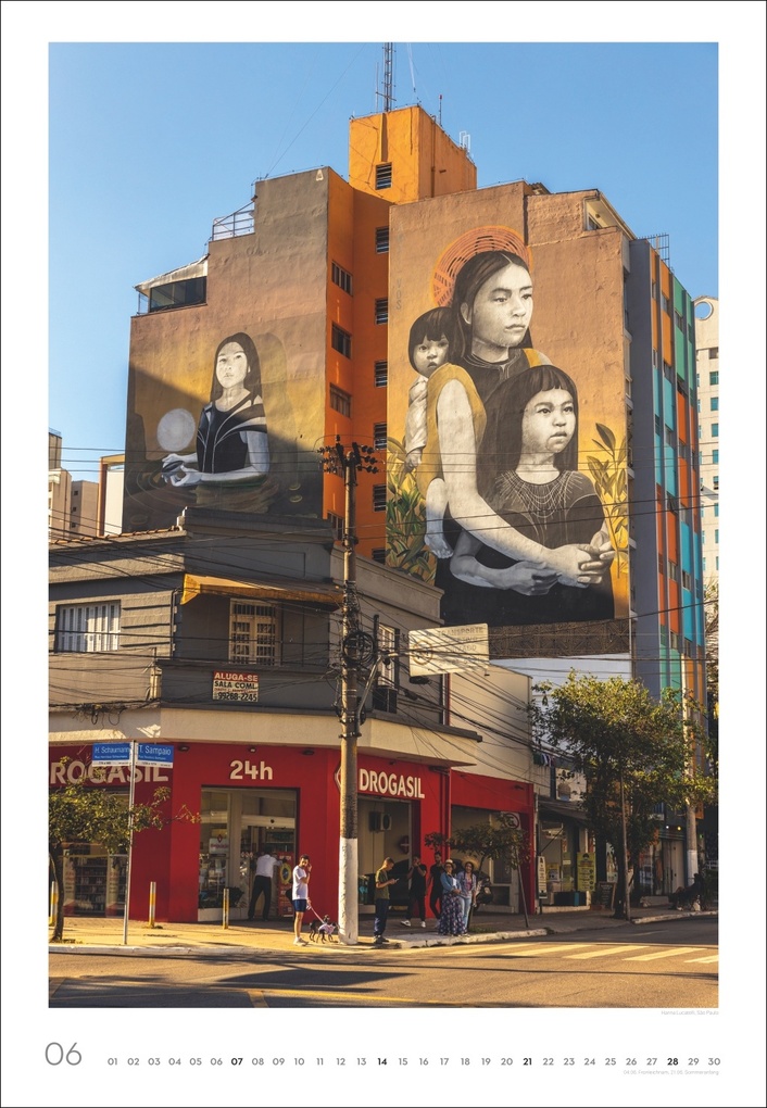 Weitere Ansicht: Streetart Posterkalender 2026