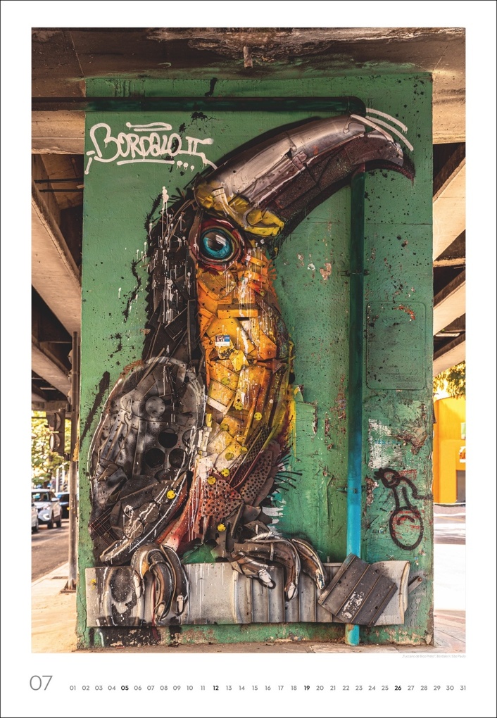 Weitere Ansicht: Streetart Posterkalender 2026