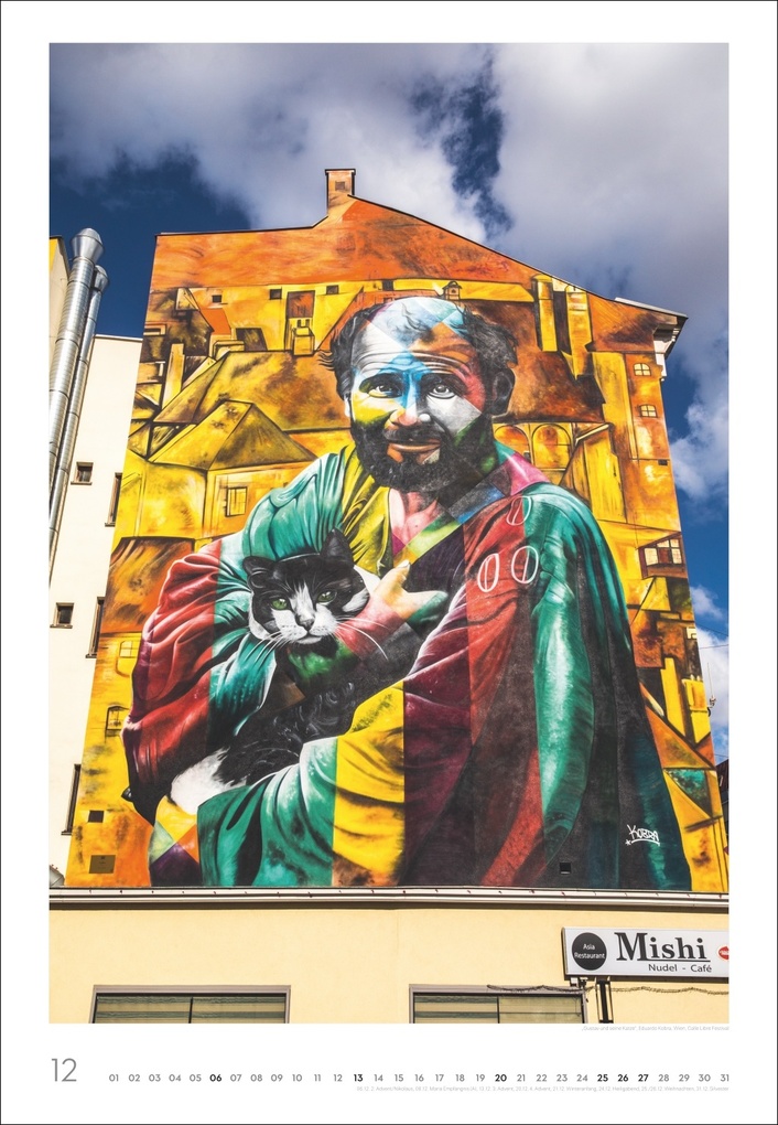 Weitere Ansicht: Streetart Posterkalender 2026