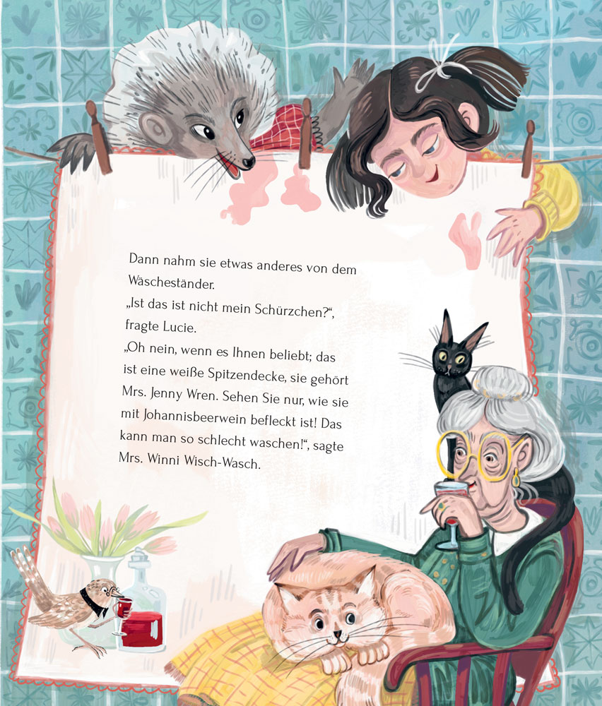 Weitere Ansicht: Frau Winni Wisch Wasch | Beatrix Potter