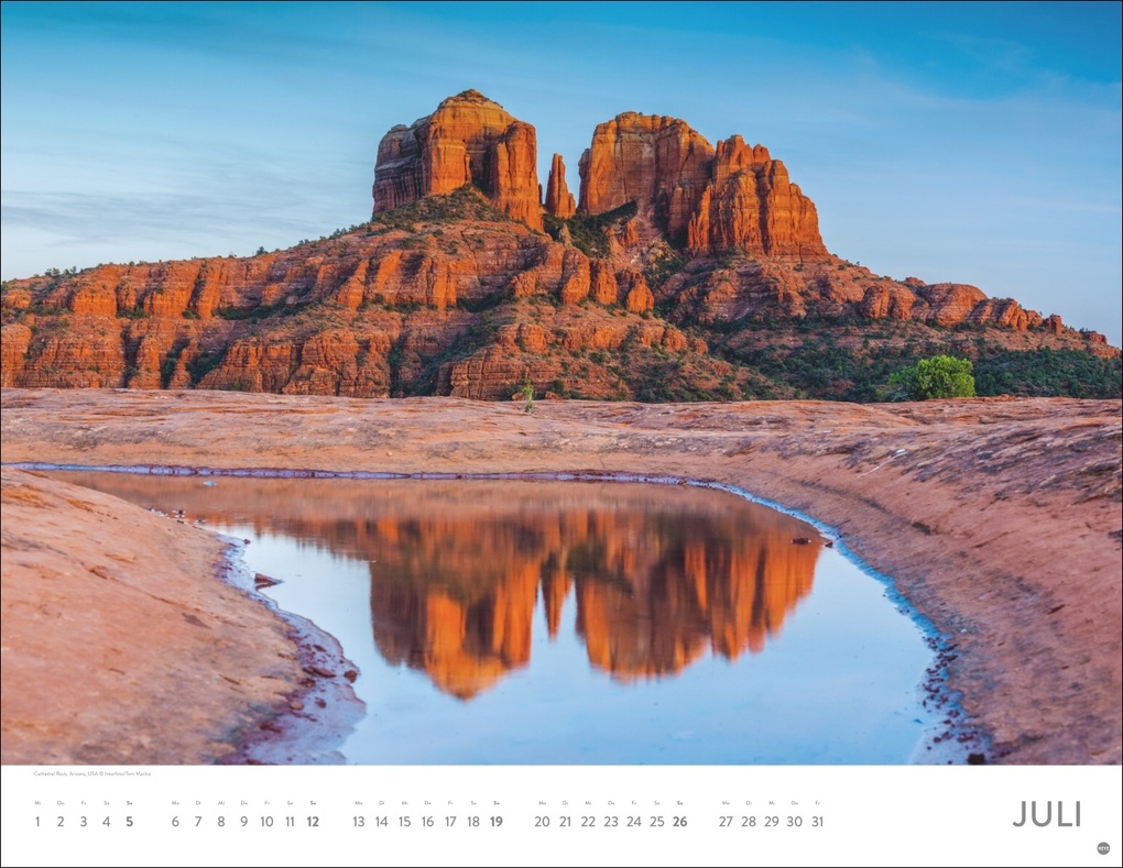 Weitere Ansicht: Orte der Kraft Posterkalender 2026