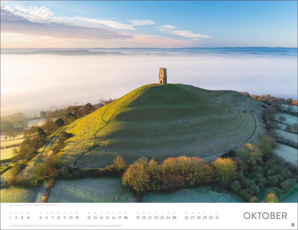 Weitere Ansicht: Orte der Kraft Posterkalender 2026