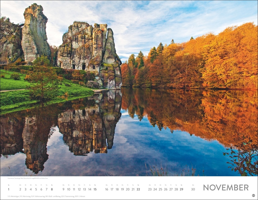 Weitere Ansicht: Orte der Kraft Posterkalender 2026