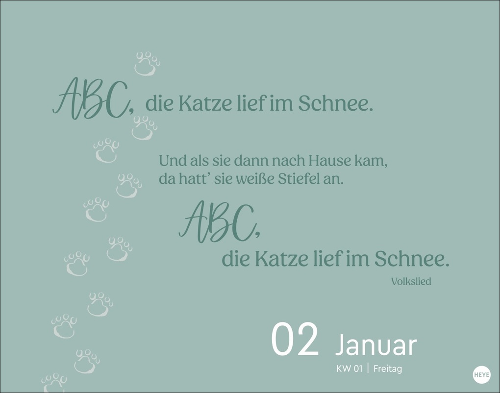 Weitere Ansicht: Katzen my love Tagesabreißkalender 2026