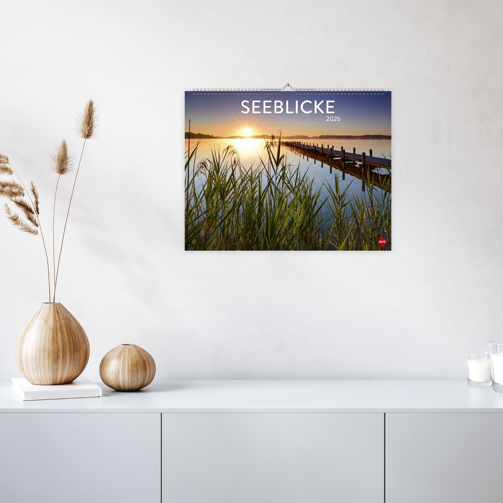 Weitere Ansicht: Seeblicke Posterkalender 2026