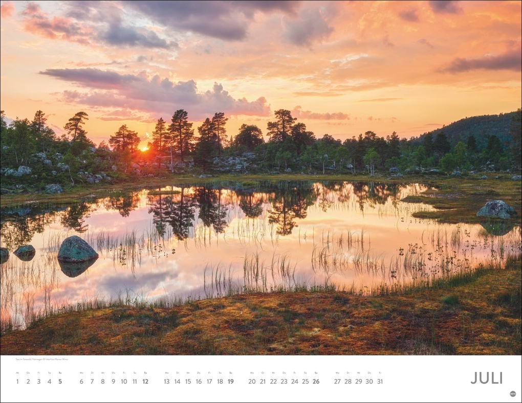 Weitere Ansicht: Seeblicke Posterkalender 2026