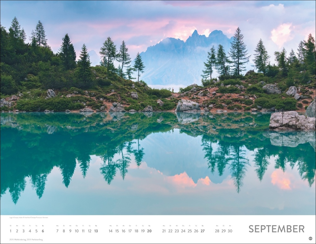 Weitere Ansicht: Seeblicke Posterkalender 2026