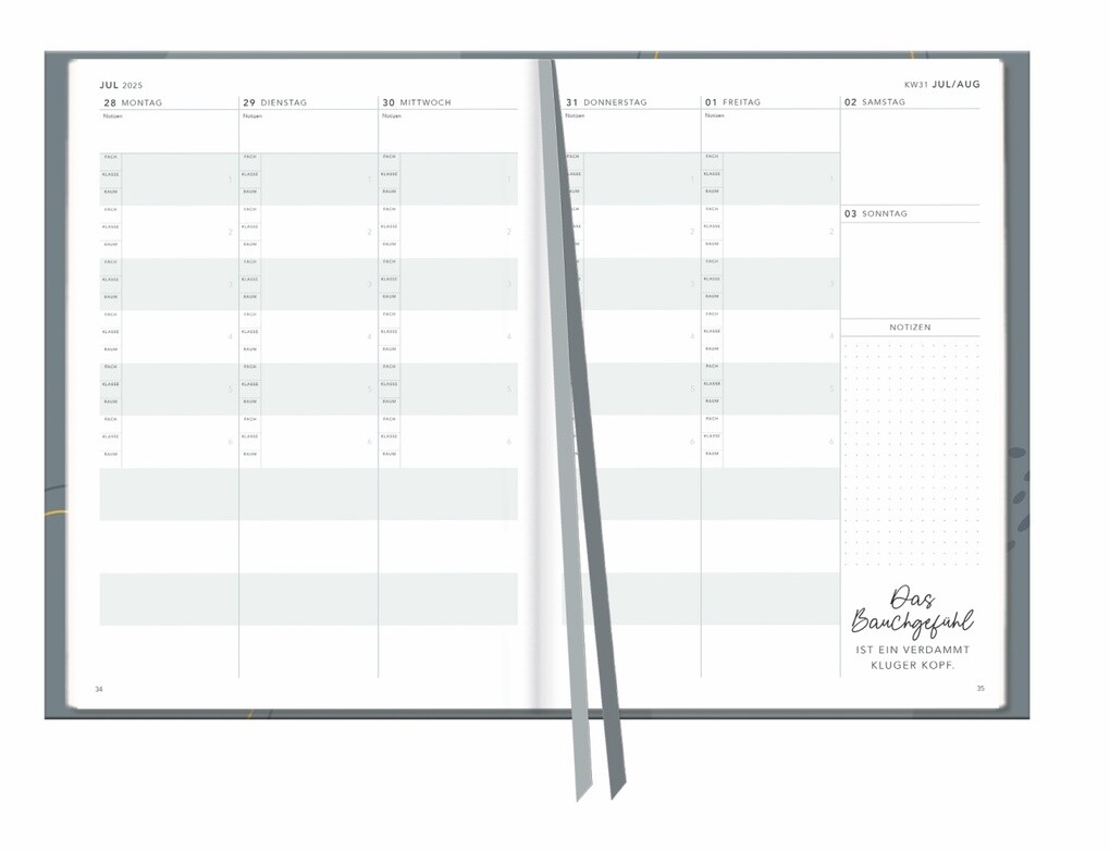 Weitere Ansicht: Lehrerkalender 2026