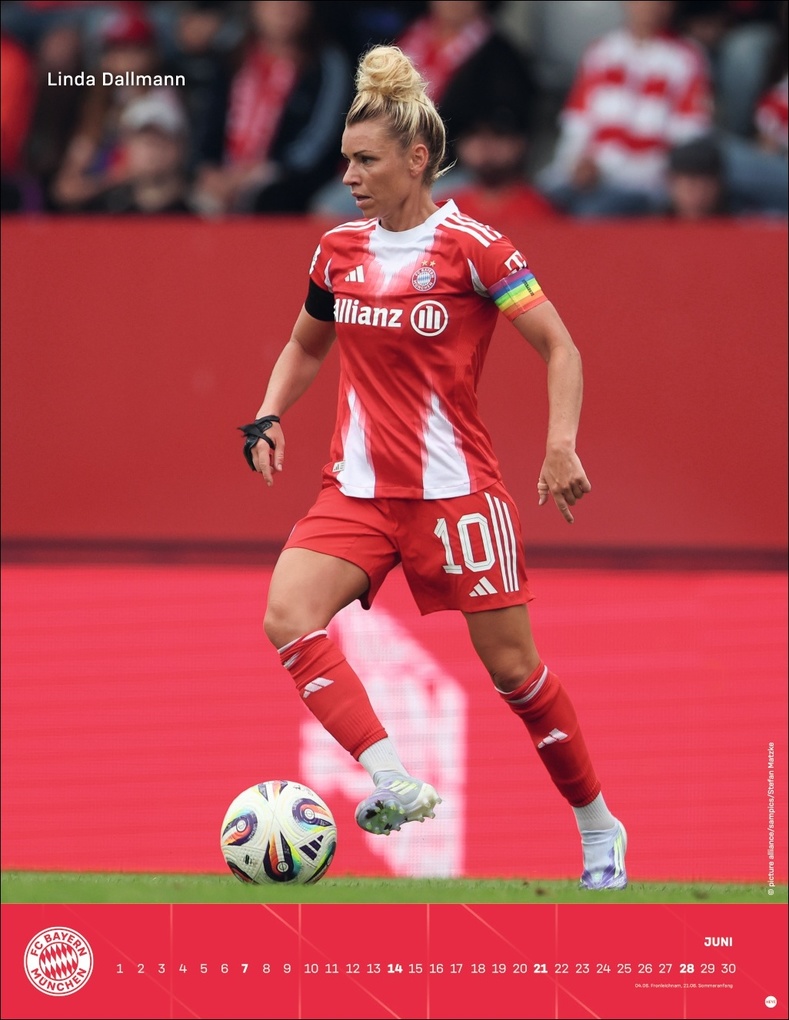 Weitere Ansicht: FC Bayern München Frauen Posterkalender 2026