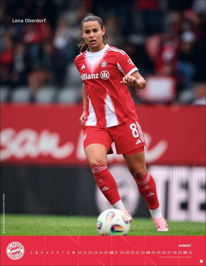 Weitere Ansicht: FC Bayern München Frauen Posterkalender 2026