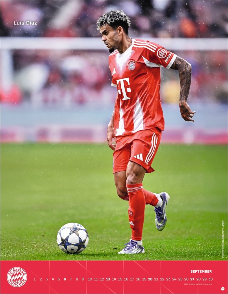 Weitere Ansicht: FC Bayern München Posterkalender 2026