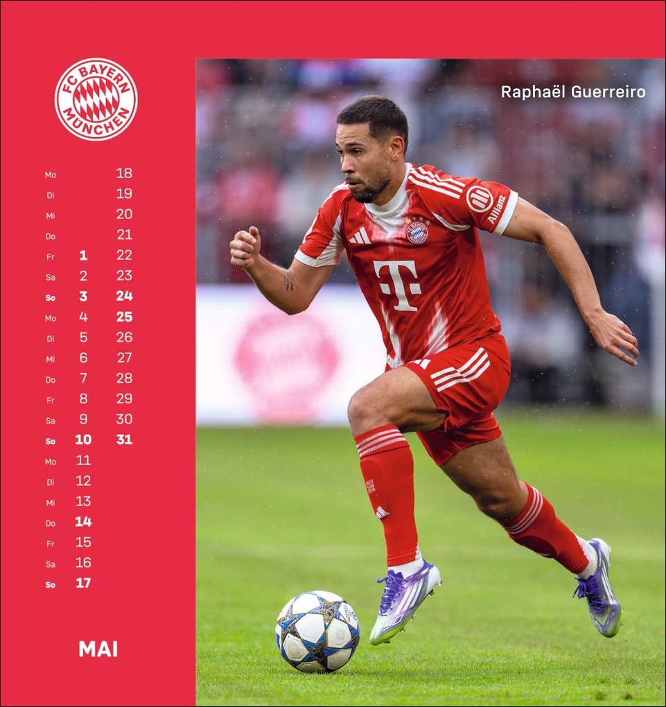 Weitere Ansicht: FC Bayern München Postkartenkalender 2026