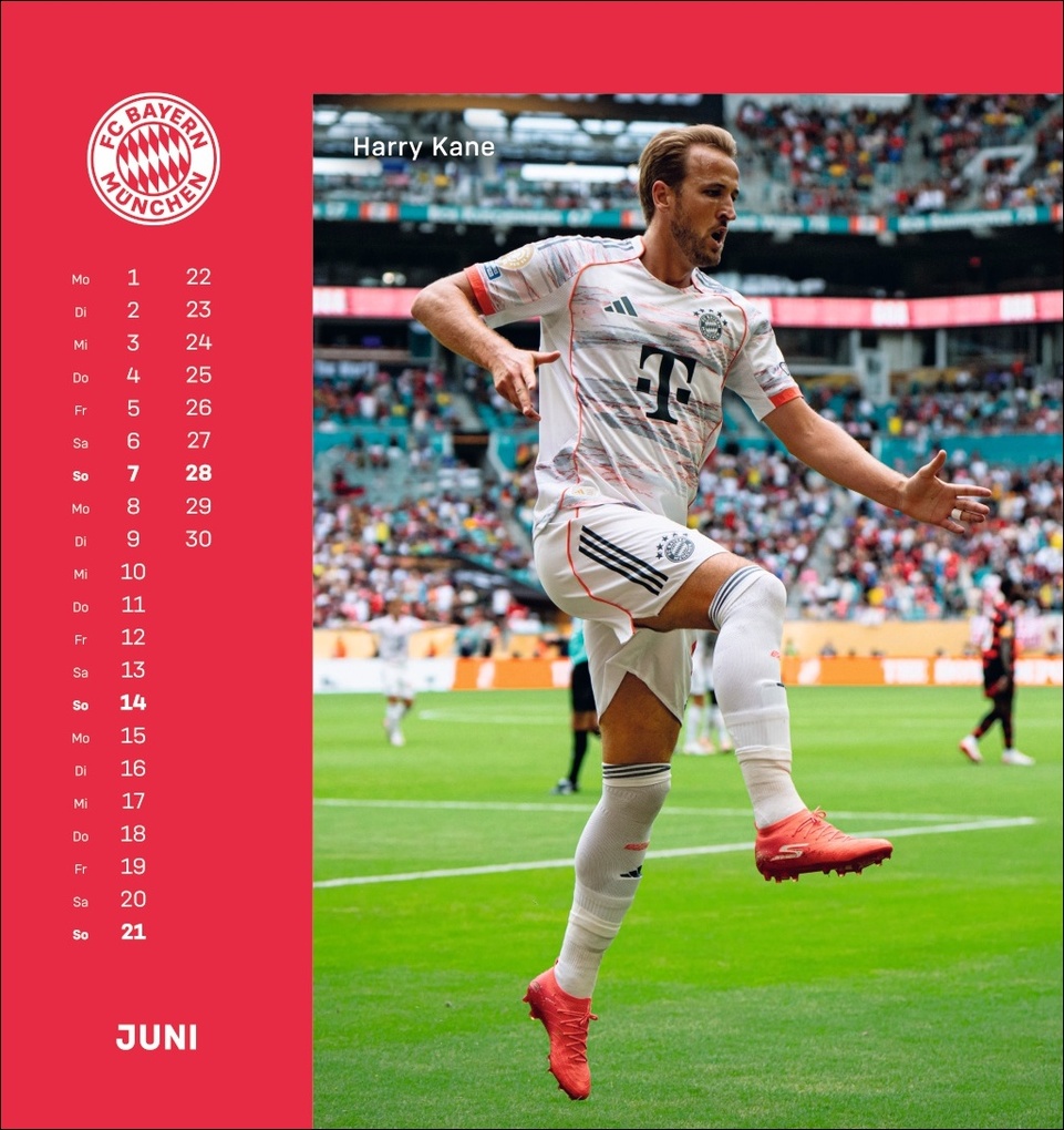 Weitere Ansicht: FC Bayern München Postkartenkalender 2026
