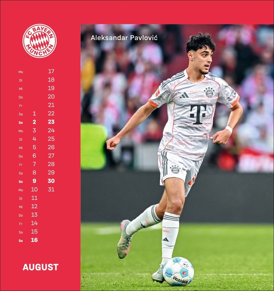 Weitere Ansicht: FC Bayern München Postkartenkalender 2026