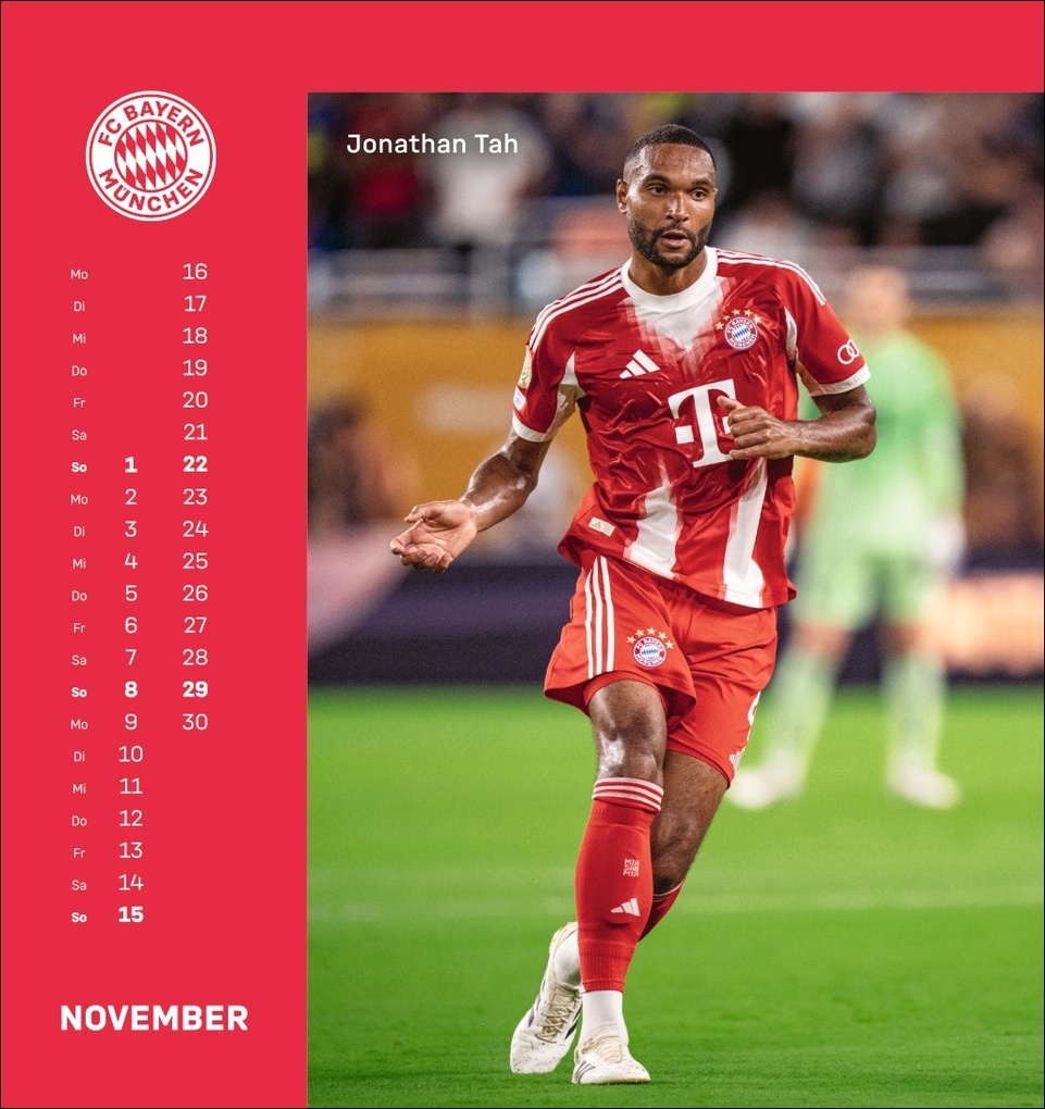 Weitere Ansicht: FC Bayern München Postkartenkalender 2026