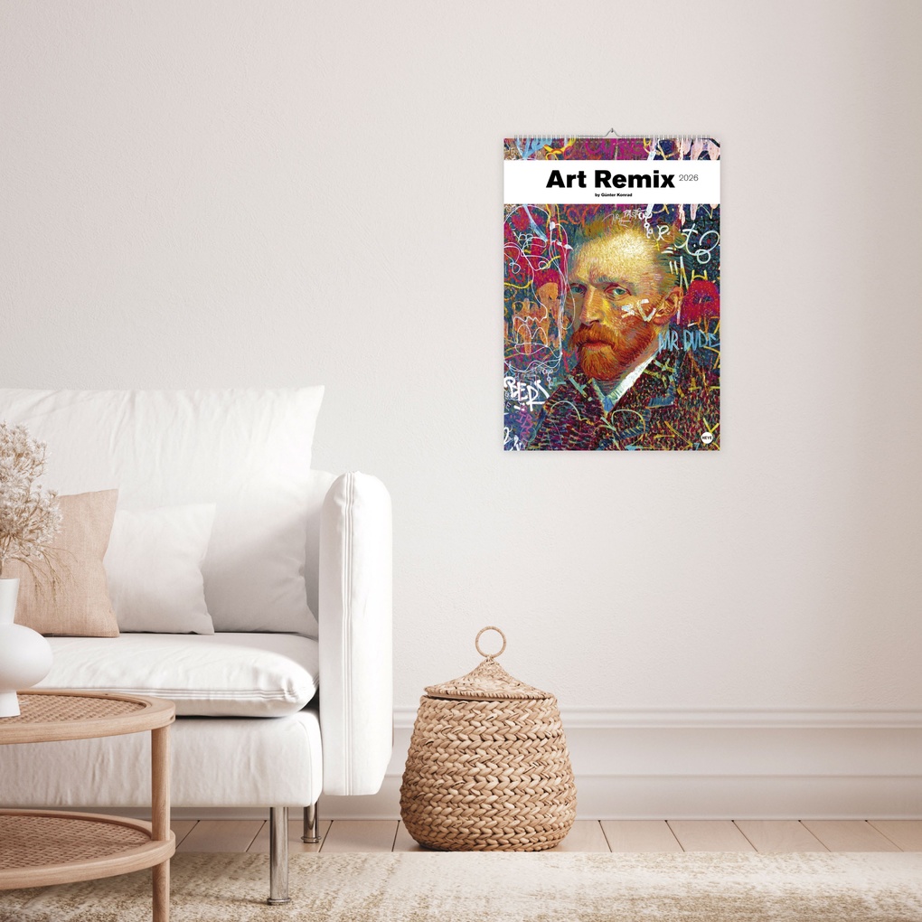 Weitere Ansicht: Konrad Art Remix Posterkalender 2026 | Günter Konrad