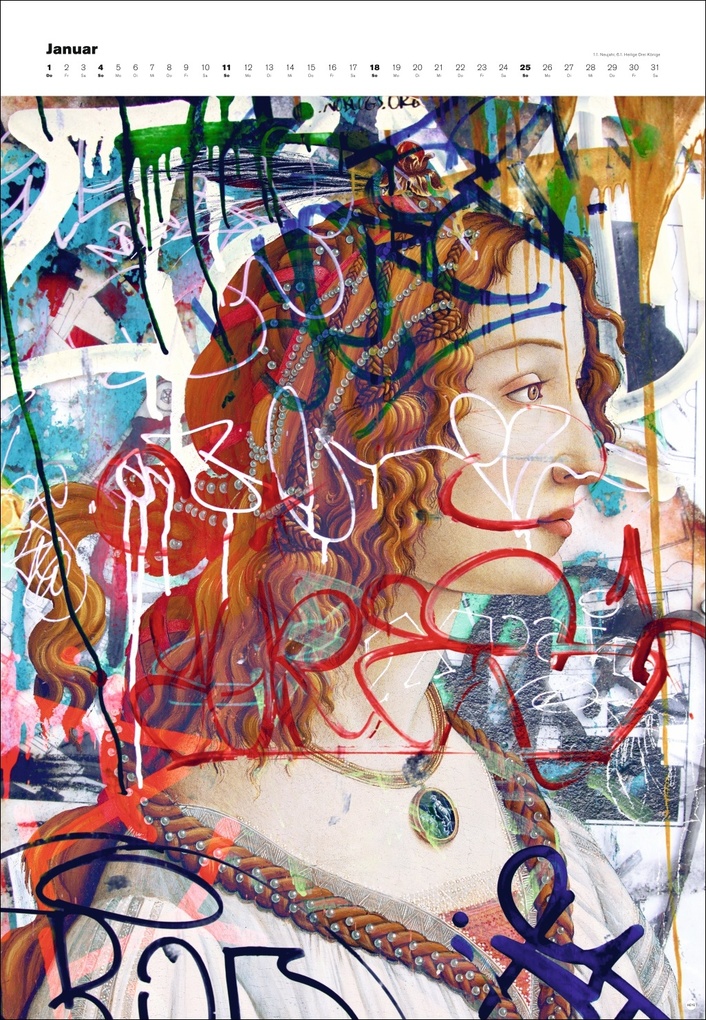 Weitere Ansicht: Konrad Art Remix Posterkalender 2026 | Günter Konrad