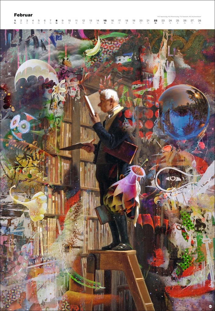 Weitere Ansicht: Konrad Art Remix Posterkalender 2026 | Günter Konrad