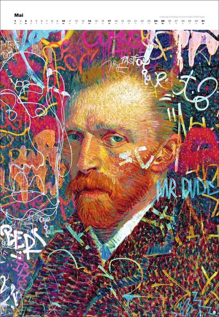 Weitere Ansicht: Konrad Art Remix Posterkalender 2026 | Günter Konrad