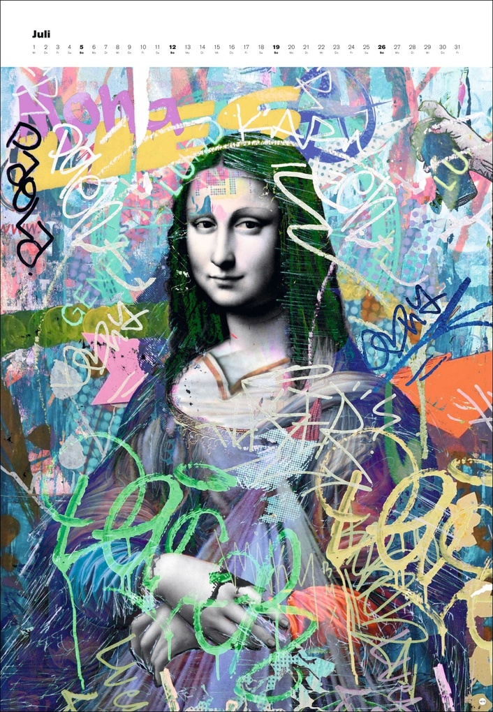 Weitere Ansicht: Konrad Art Remix Posterkalender 2026 | Günter Konrad