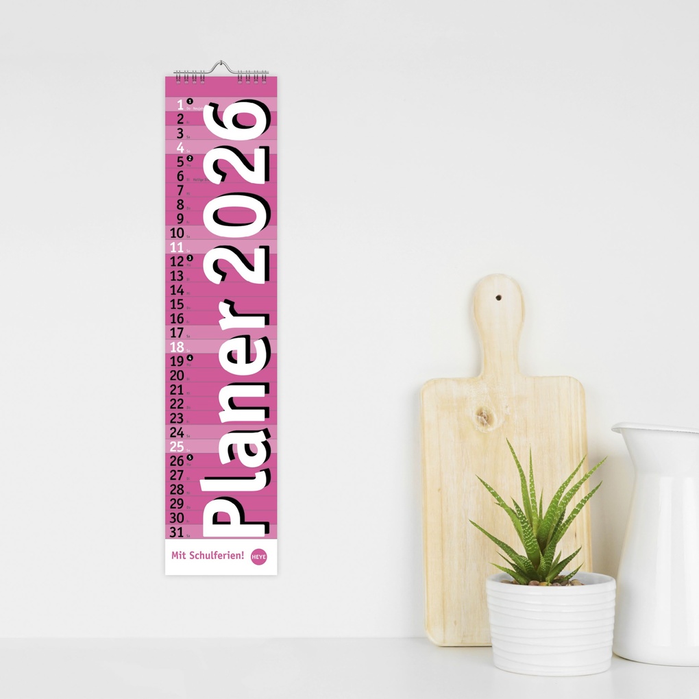 Weitere Ansicht: Langplaner, pink 2026