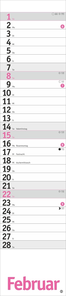 Weitere Ansicht: Langplaner, pink 2026